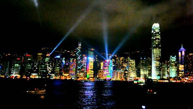 Китай в октябре: Hong Kong Symphony of Lights Part 2