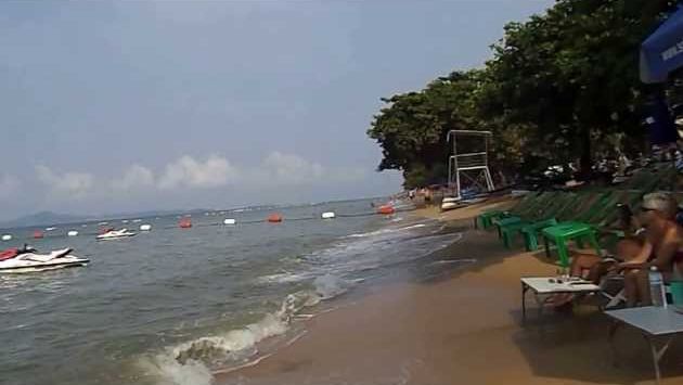 Паттайя, Февраль: море в Паттаи