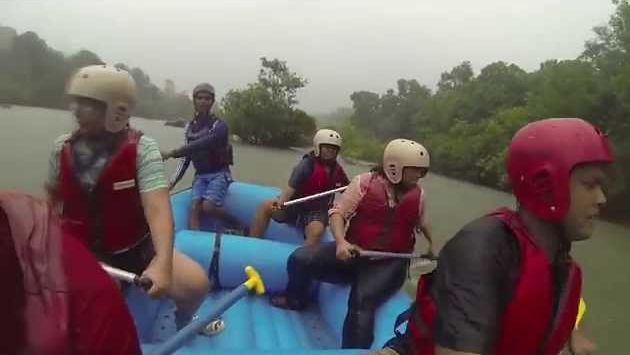 Май в Гоа: The river Mhadei &amp; Goa Rafting (White Water Rafting in South India)