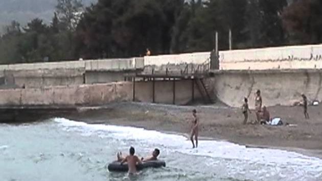 Пляж Судака май 2012