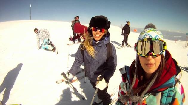 Греция, Март: Parnassos ski 3