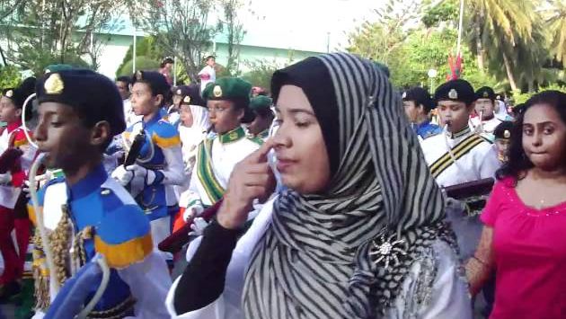 Мальдивы: MNCC Parade - Maldives 451st National Day
