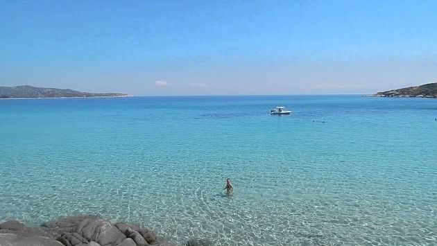 Июль в Греции: Sithonia Klimataria beach 2014