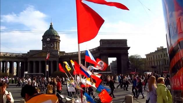 Санкт-Петербург, Май: 9 мая-День Победы в Санкт-Петербурге