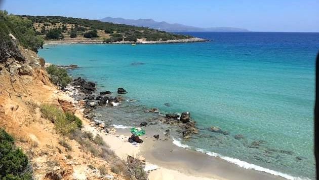 Греция,Крит,красивый пляж,Истро,июнь 2012.