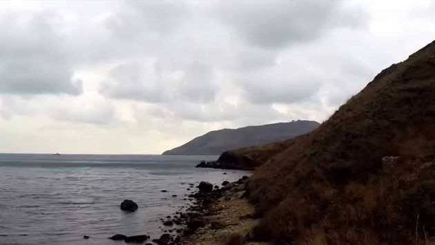 Крым. Орджоникидзе. Море. Декабрь 2014