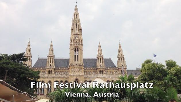 Вена: Rathausplatz Film Festival Vienna Austria
