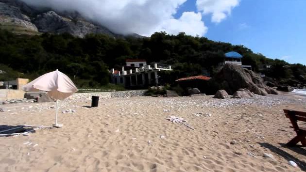 Черногория в октябре: Drobni Pjesok beach (Montenegro 2012)