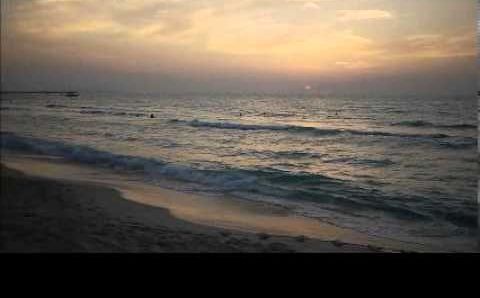 Ноябрь: Dubai Marina, November 2012, Beach, Sunset