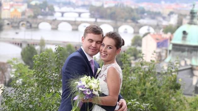 Сентябрь в Праге: Свадьба в Праге. Свадьба в Староместской ратуше.