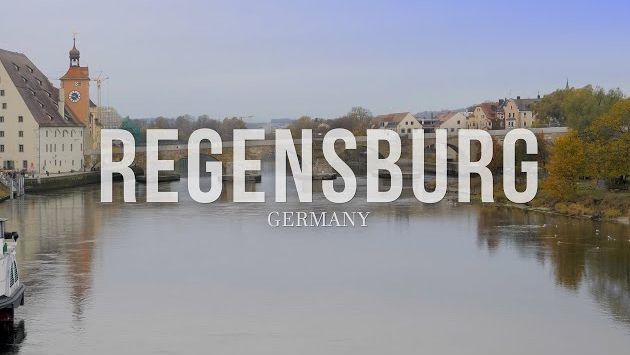 Германия: Regensburg, Germany - 4K  #regensburg
