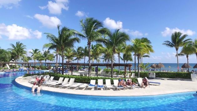 Мексика, Ноябрь: ????????[4K] Bluebay Grand Esmeralda-Caribbean Beach | Playa Del Carmen | Mexico