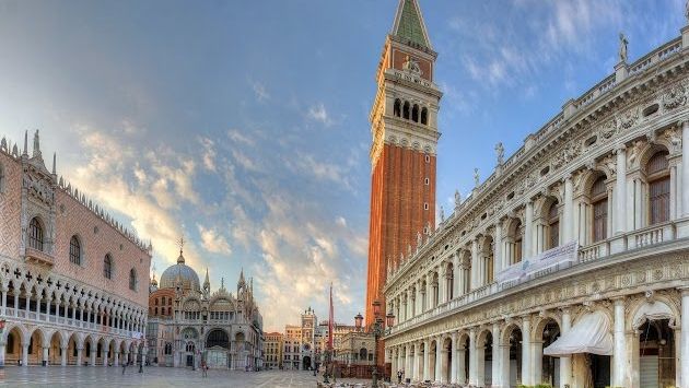 Венеция в сентябре: Venice, St.Mark Square, Italy. september 2012