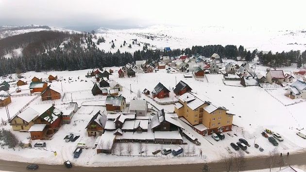Февраль: Montenegro. Zabljak February 2018