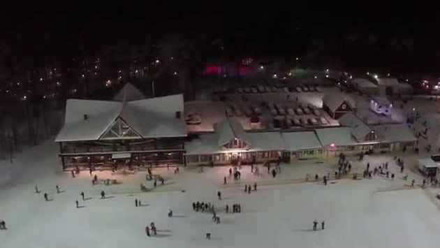 Декабрь: Новогодние каникулы в Охта Парке