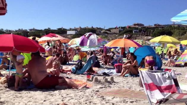 Сардиния, Сентябрь: La Pelosa Beach. Sardinia, September 2013