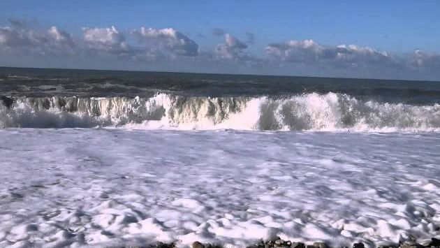 Ольгинка. Море. Ноябрь 2015. (Туапсинский район)