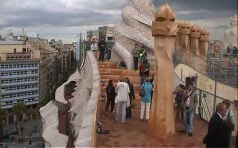 Барселона в ноябре: Casa MILA  - La Pedrera Barcelona - Barcelona -  Antonio Gaudi