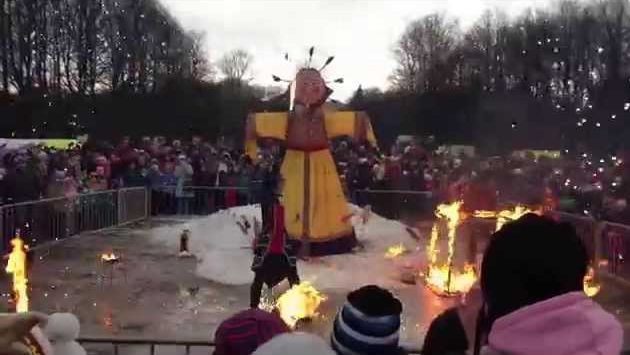 Санкт-Петербург в марте: Масленица Питер 2015