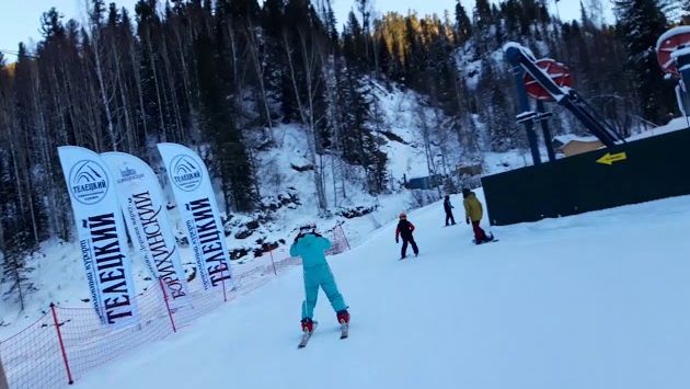 Февраль, Горный Алтай: Алтай, Телецкое - горнолыжный курорт!