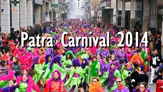 Март в Греции: Patra Carnival 2014