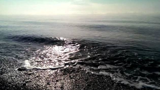 Гагра-море-ноябрь 2013