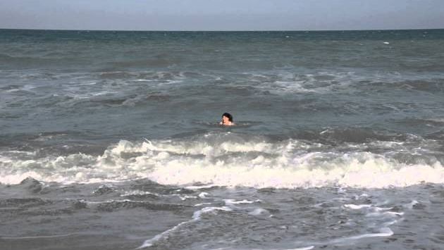 Бургас Болгария. апрель 2014. море