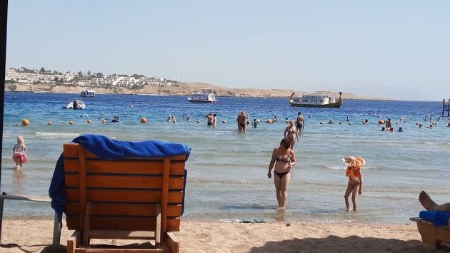 пляж Marina Sharm 4*, октябрь 2021