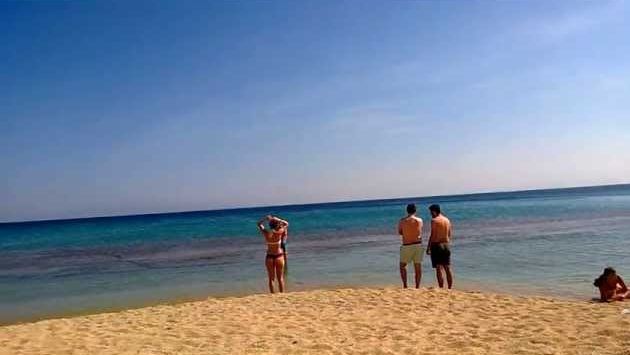 Май, Греция: Paradise beach, Mykonos, May 2013