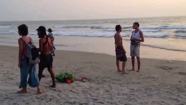 Март в Гоа: Arambol Goa India. March 2014