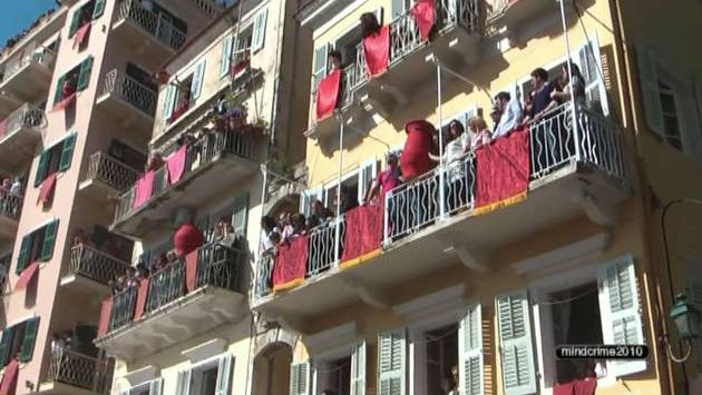 Апрель, Корфу: Holy Saturday in Corfu island -botides- (Μ.Σάββατο στην Κέρκυρα) 4/ 2010 μπότηδες