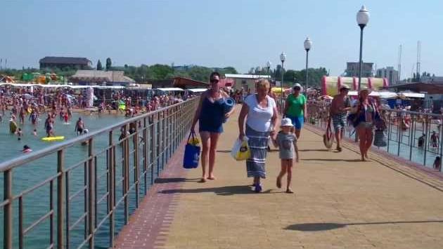 Витязево в июле. Хорошо на море!