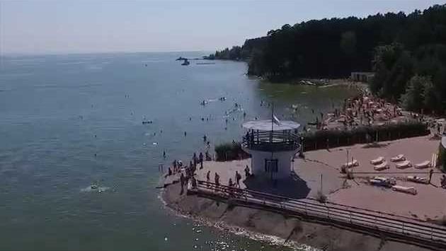 Июль: Обьгэс, Бумеранг (пляжи Новосибирска, лето 2015) (Full HD)