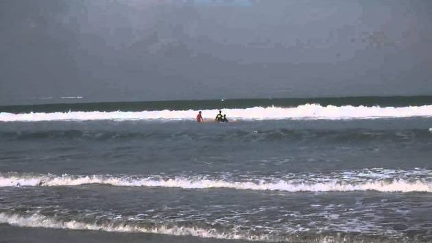 Пляж Кута. Бали.  Сентябрь 2013. Kuta Beach. Bali. Indonesia.