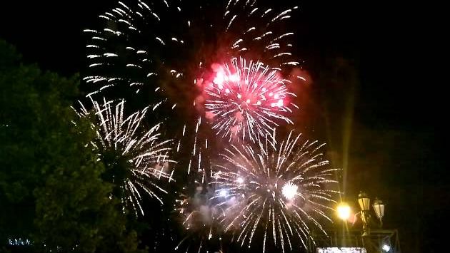 Сентябрь в Одессе: Салют в Одессе на день города 2012