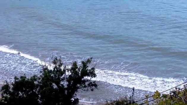 Декабрь на Родосе: After the Storm Main Beach Lindos...December 3 2013