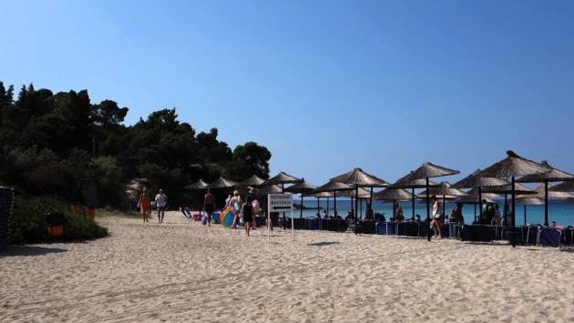Июнь: Koviou Beach Sithonia Greece